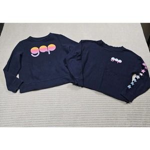 Gap Kids Sweatshirt & Crop Long Sleeve Girls Large 10